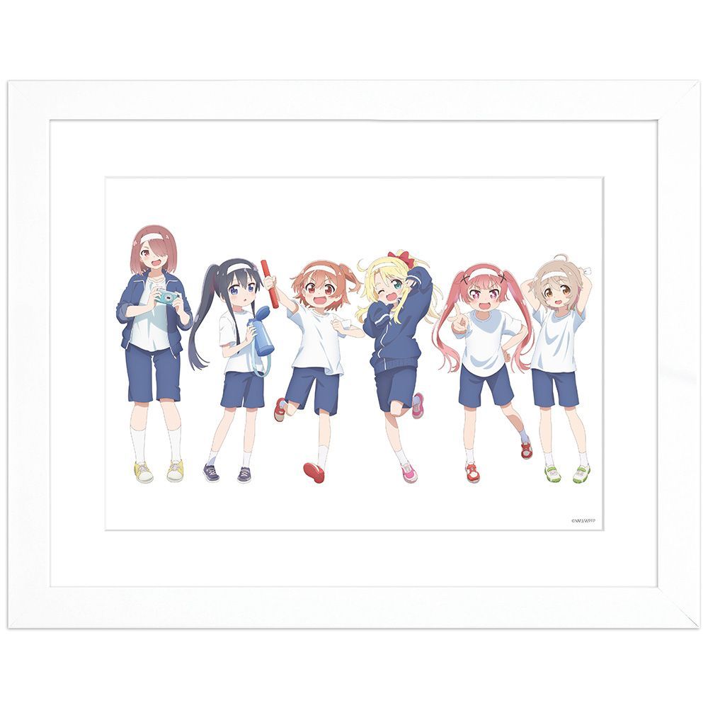 【予約】【新品】私に天使が舞い降りた！プレシャス・フレンズ 描き下ろしキャラファイングラフ（運動会） A4【正規品】