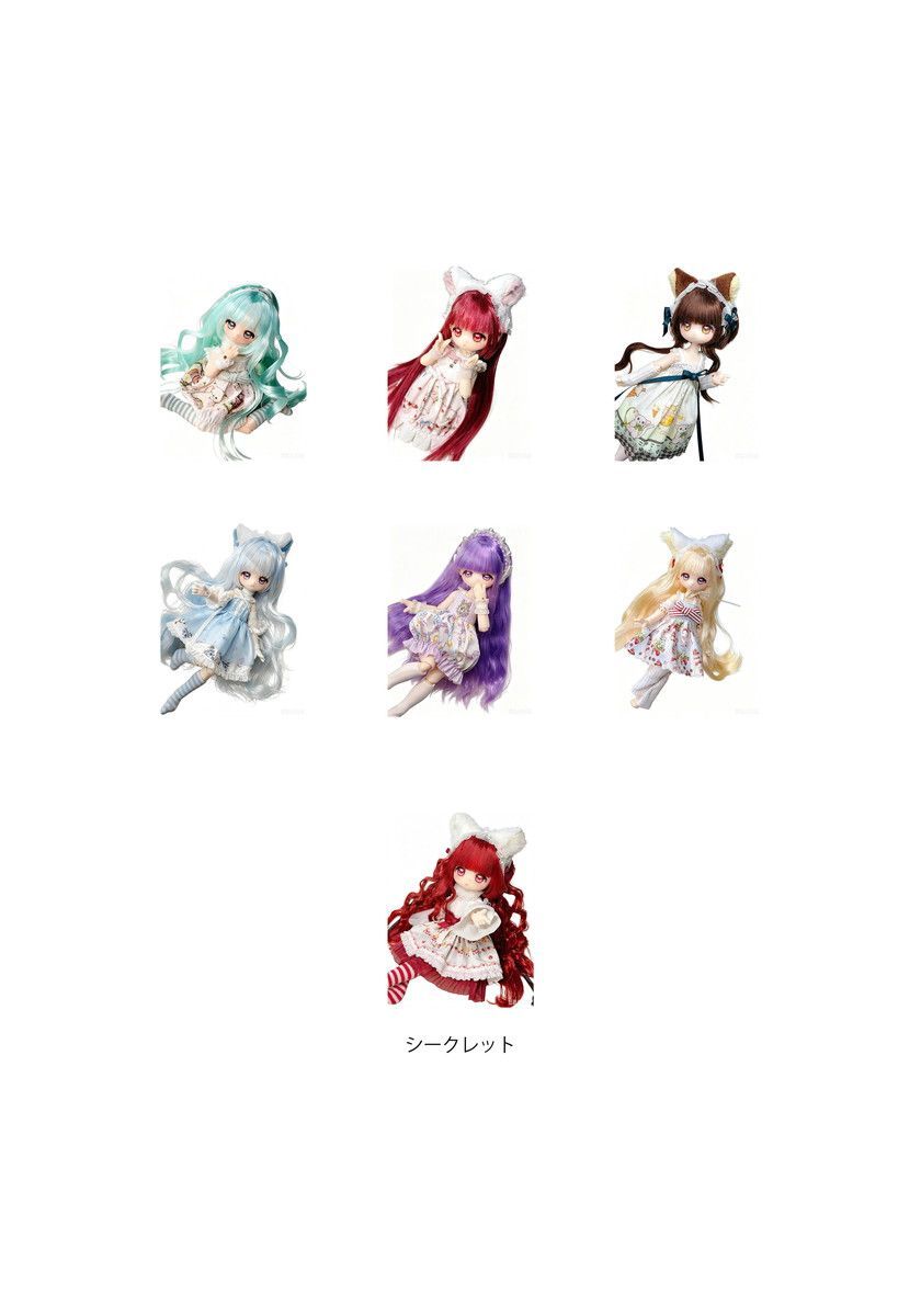 【予約】【新品】inedible doll 風息の物語シリーズ トレーディングドール 6個入り1BOX【正規品】