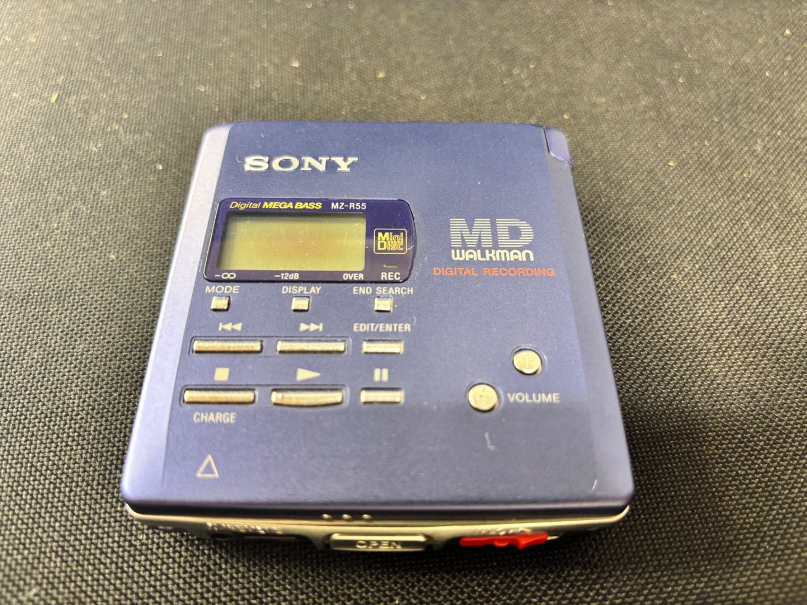 SONY MDウォークマン MZ-R55 ポータブルMDプレーヤー【ジャンク】 SONY MZ-R55 ソニー MDプレーヤー WALKMAN MDウォークマン ジャンク品