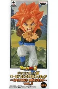 【中古】ドラゴンボール超 ワールドコレクタブルフィギュア SAIYANS BRAVERY vol.1 （超サイヤ人4ゴジータ ）単品 フィギュア 超サイヤ人4ゴジータ 「ドラゴンボール超」 ワールド