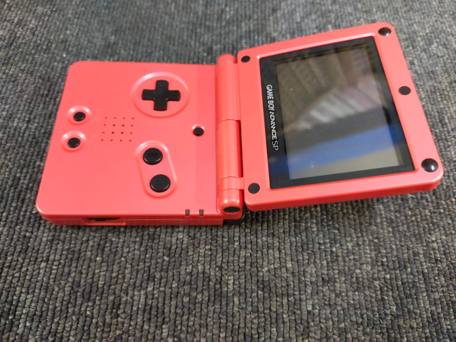 ゲームボーイアドバンスSP シャア専用カラー AGS-001 本体のみ 現状品