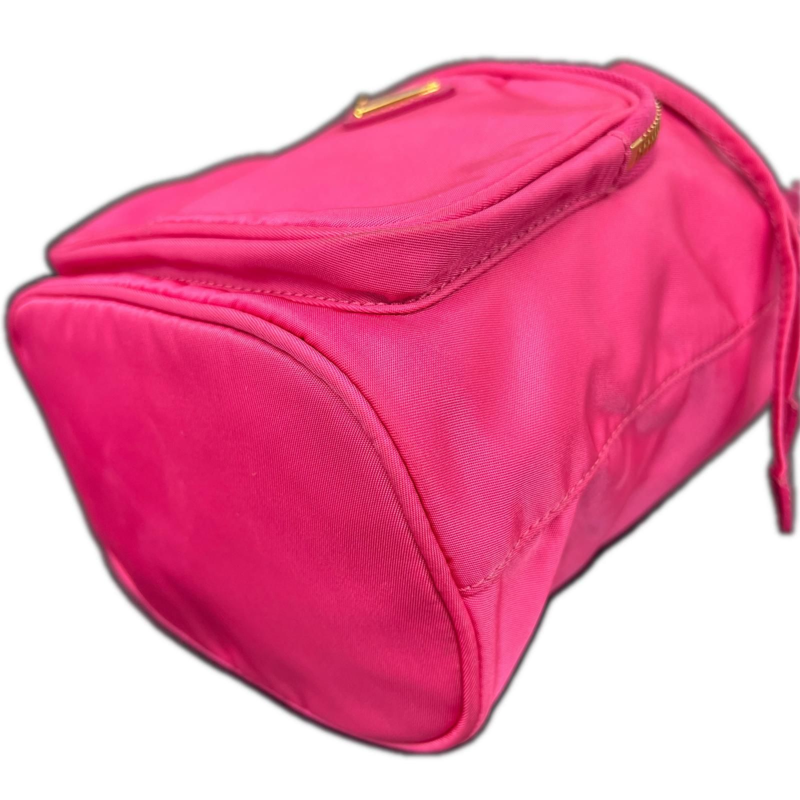 PRADA 美品 プラダ デュエット バケットバッグ 2way ハンドバッグ