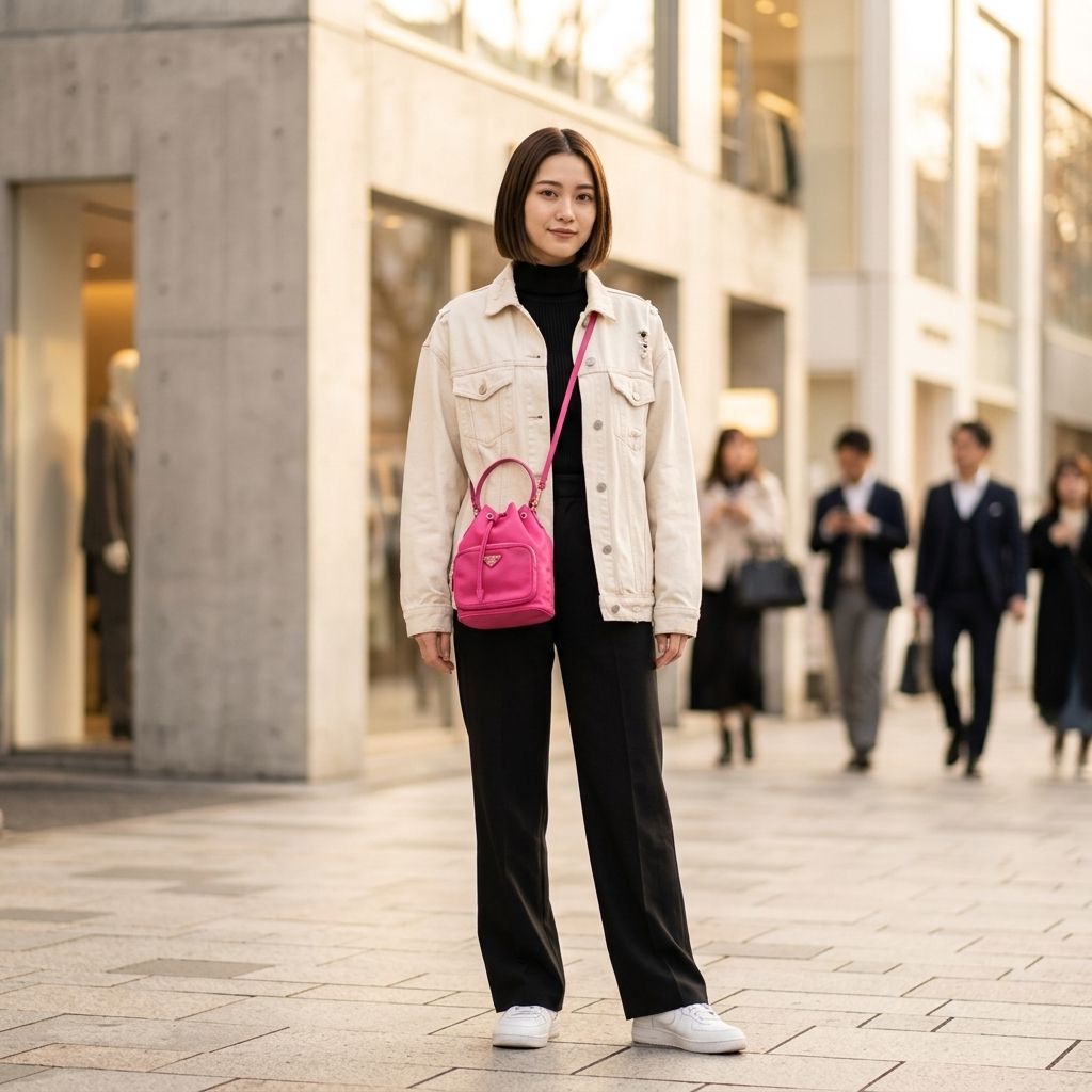 PRADA 美品 プラダ デュエット バケットバッグ 2way ハンドバッグ