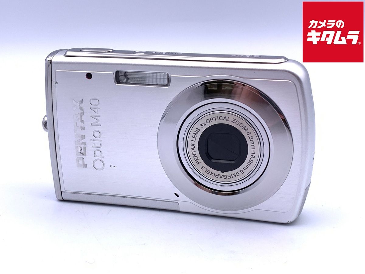 【中古】 【並品】 ペンタックス Optio M40 シルバー【800万画素】 11,214円