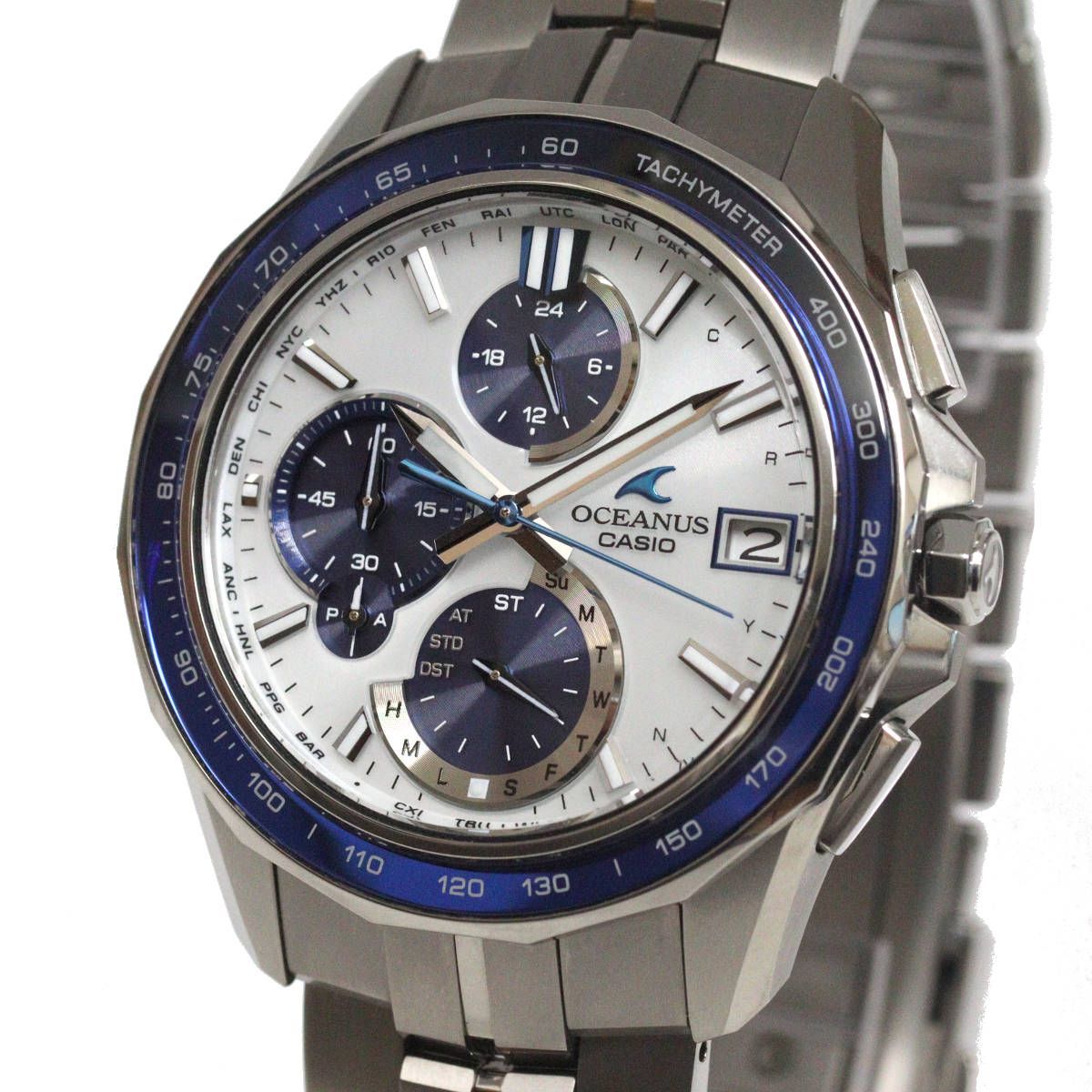 カシオ オシアナス マンタ S7000シリーズ(OCW-S7000D-7AJF)