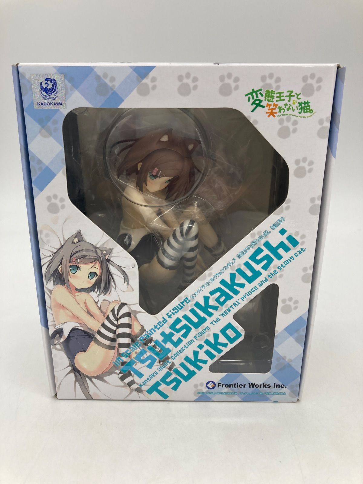 【未開封】フロンティアワークス カントクコレクション『変態王子と笑わない猫。』筒隠月子 1/7スケールフィギュア 紺水着