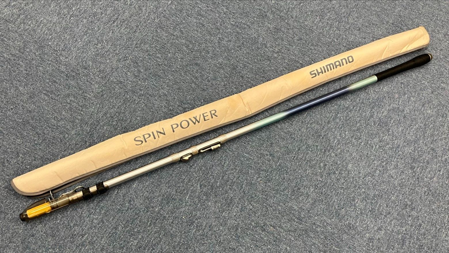 K005-SA2-869 SHIMANO シマノ SPIN POWER スピンパワー 425CX-T CODE NO.21240 釣竿 磯釣り用 釣り具 ※ケース付き