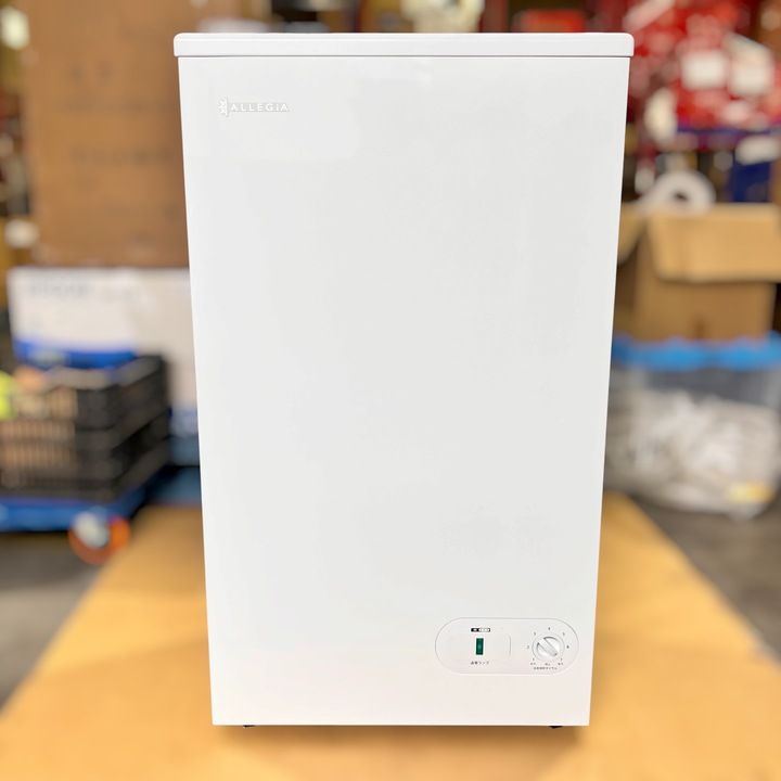 開封済・未使用品】アレジア 冷凍庫 小型 スリム 上開き 41L 小型