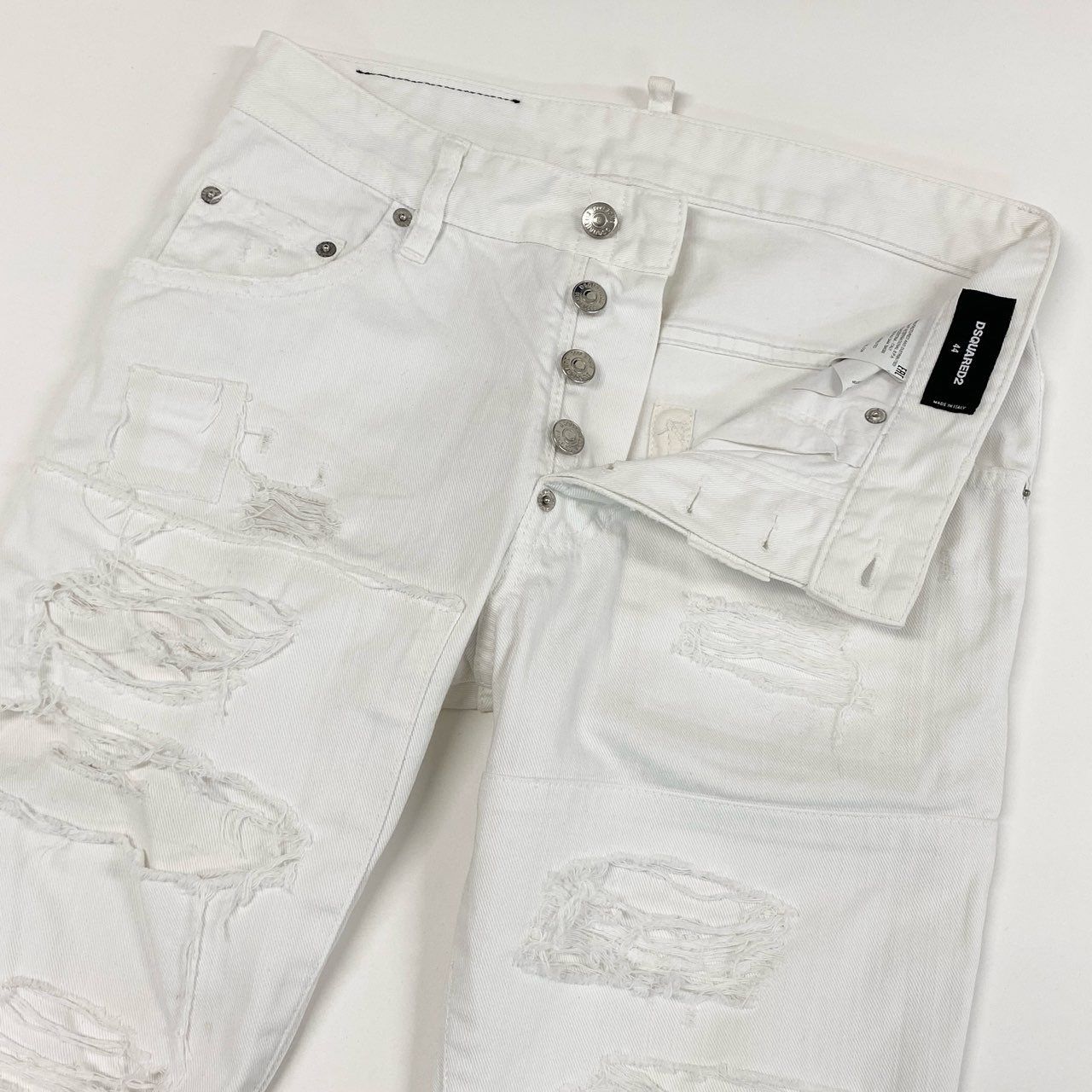 76g2 DSQUARED2 ディースクエアード SKATER JEAN ダメージ加工