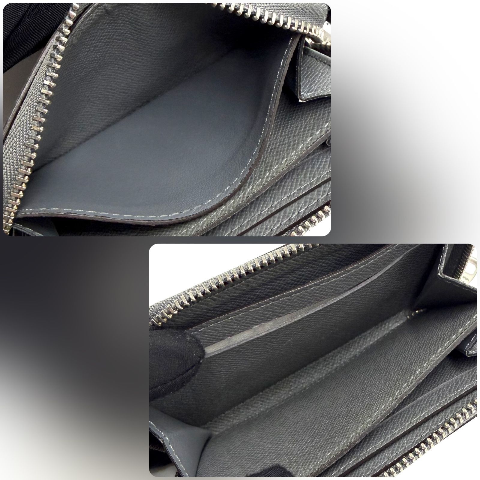 ルイヴィトン LOUIS VUITTON タイガ ジッピーコインパース グラシエ