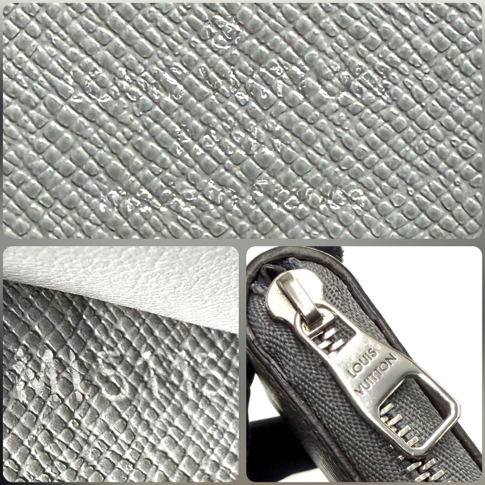 ルイヴィトン LOUIS VUITTON タイガ ジッピーコインパース グラシエ