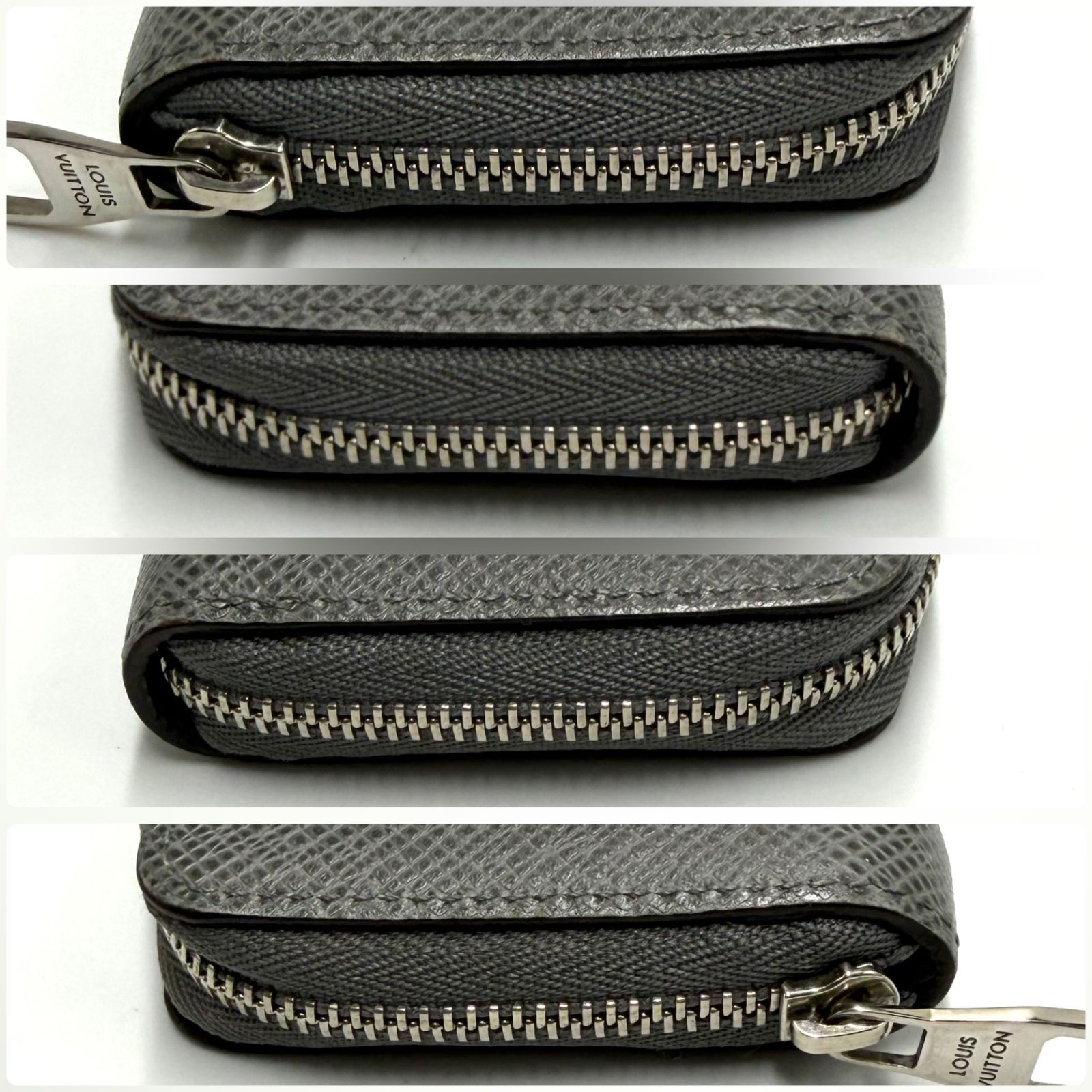 ルイヴィトン LOUIS VUITTON タイガ ジッピーコインパース グラシエ