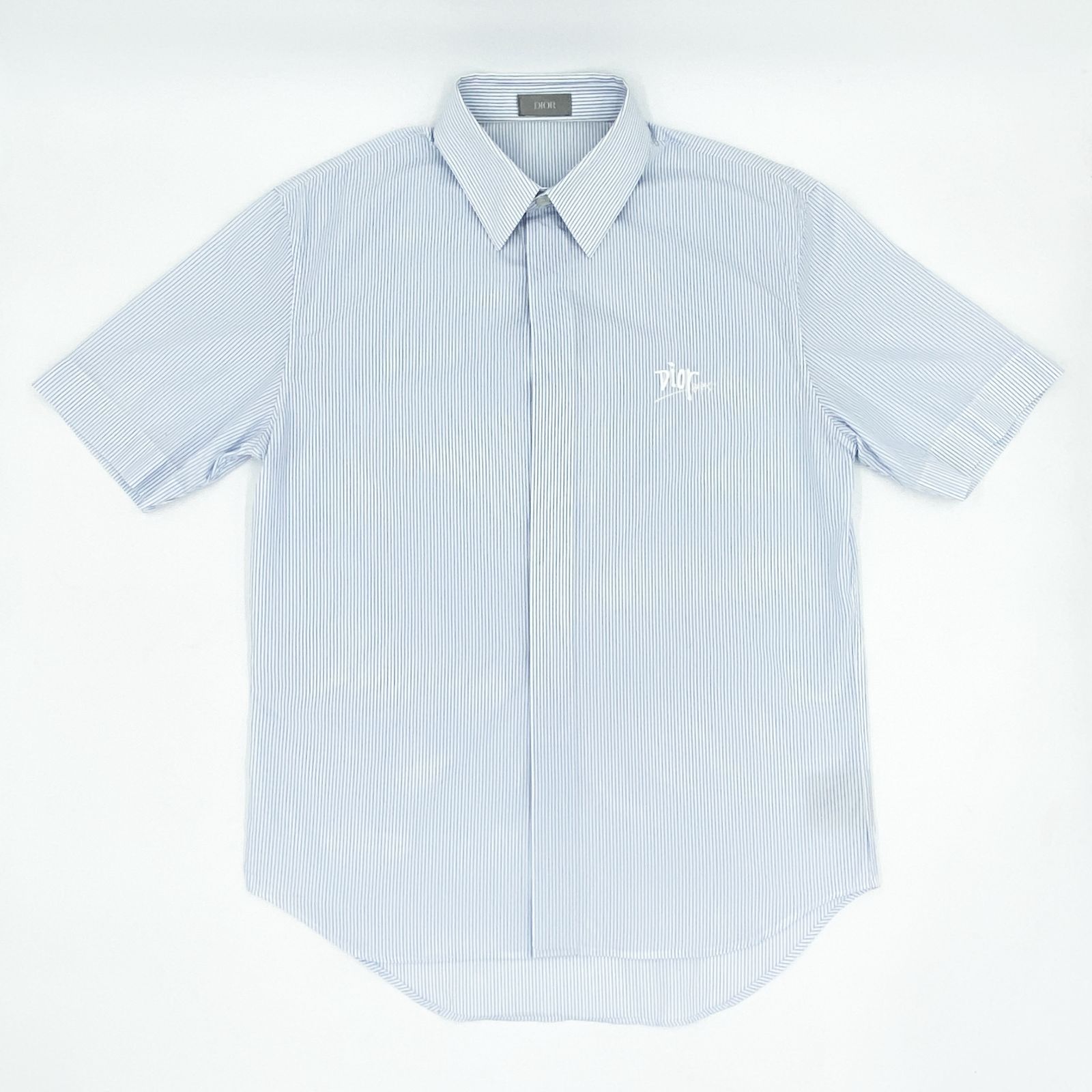 DIOR AND SHAWN STUSSY コラボ ストライプシャツ ディオール