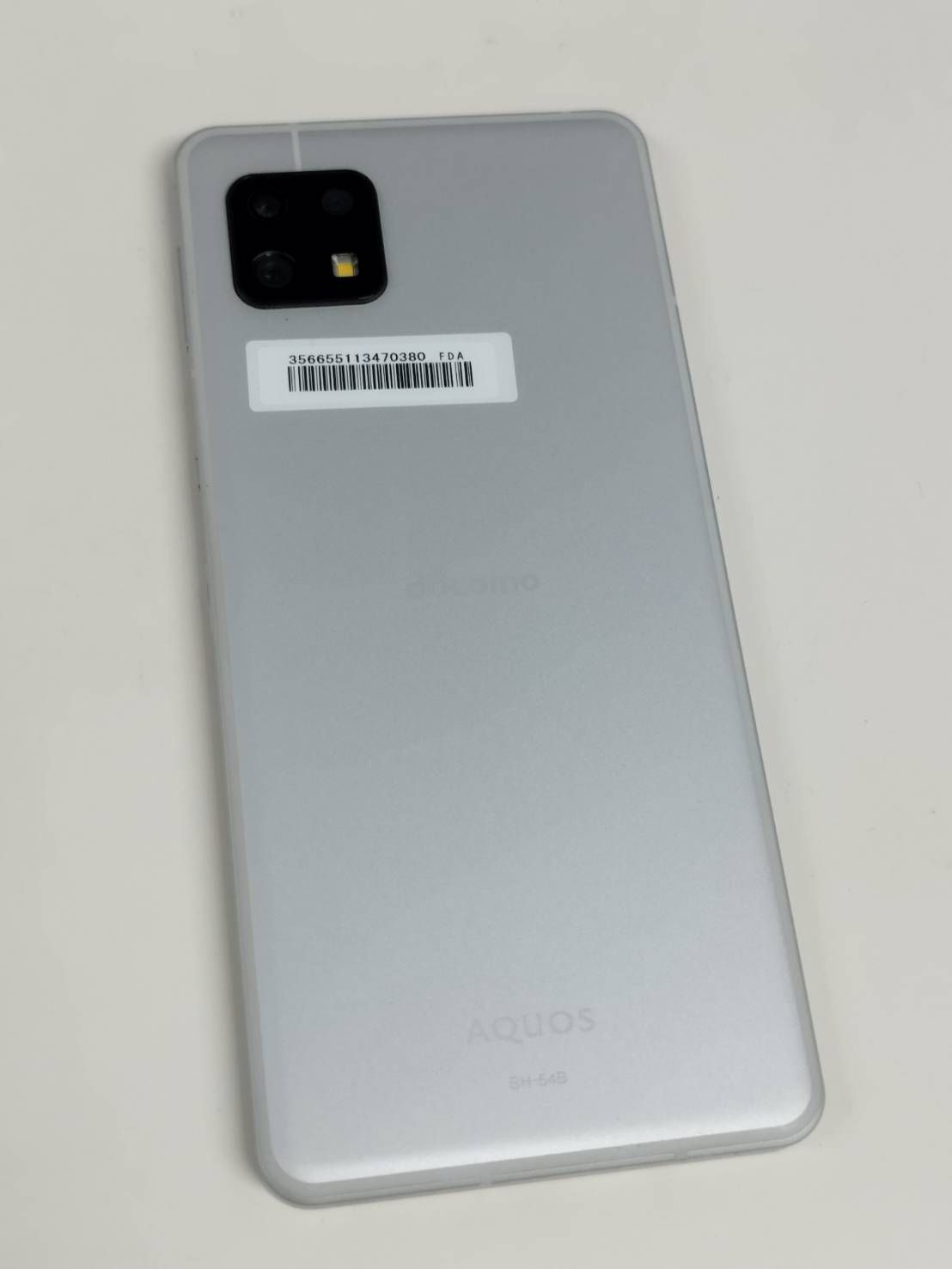 美品 AQUOS sense6 SH-54B 64GB シルバー - メルカリ
