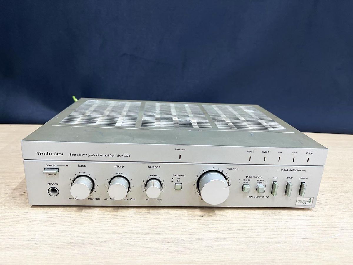 ジャンク品】 Technics テクニクス プリメインアンプ SU-C04 - メルカリ