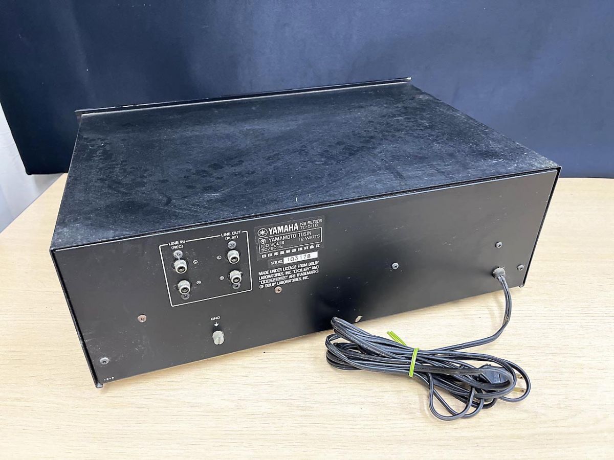 ジャンク品】 YAMAHA ヤマハ カセットデッキ TC-511B - メルカリ