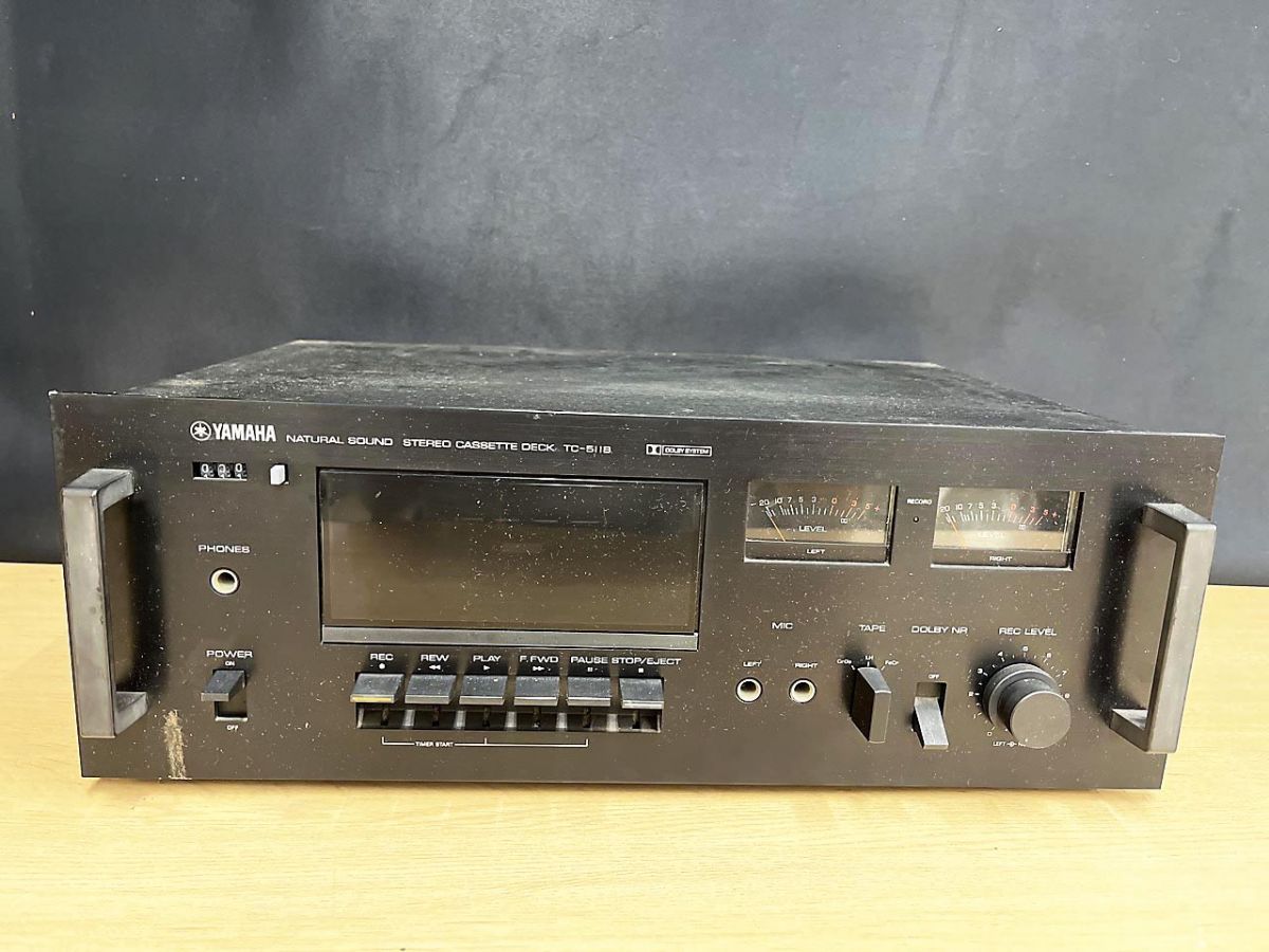 ジャンク品】 YAMAHA ヤマハ カセットデッキ TC-511B - メルカリ
