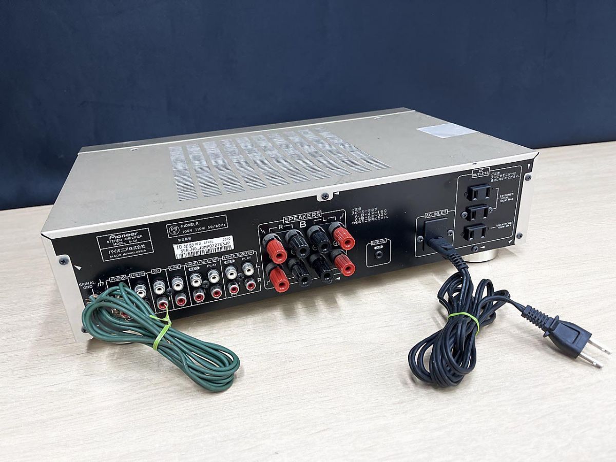 ジャンク品】 Pioneer パイオニア プリメインアンプ A-D1 - メルカリ