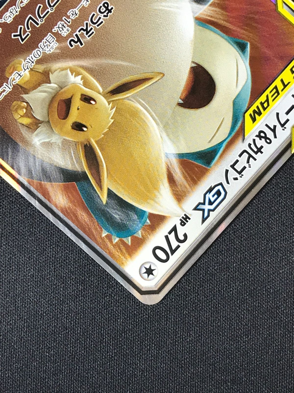 ポケモンカードゲーム ポケカ イーブイ＆カビゴンGX RR SM9-066 SM9