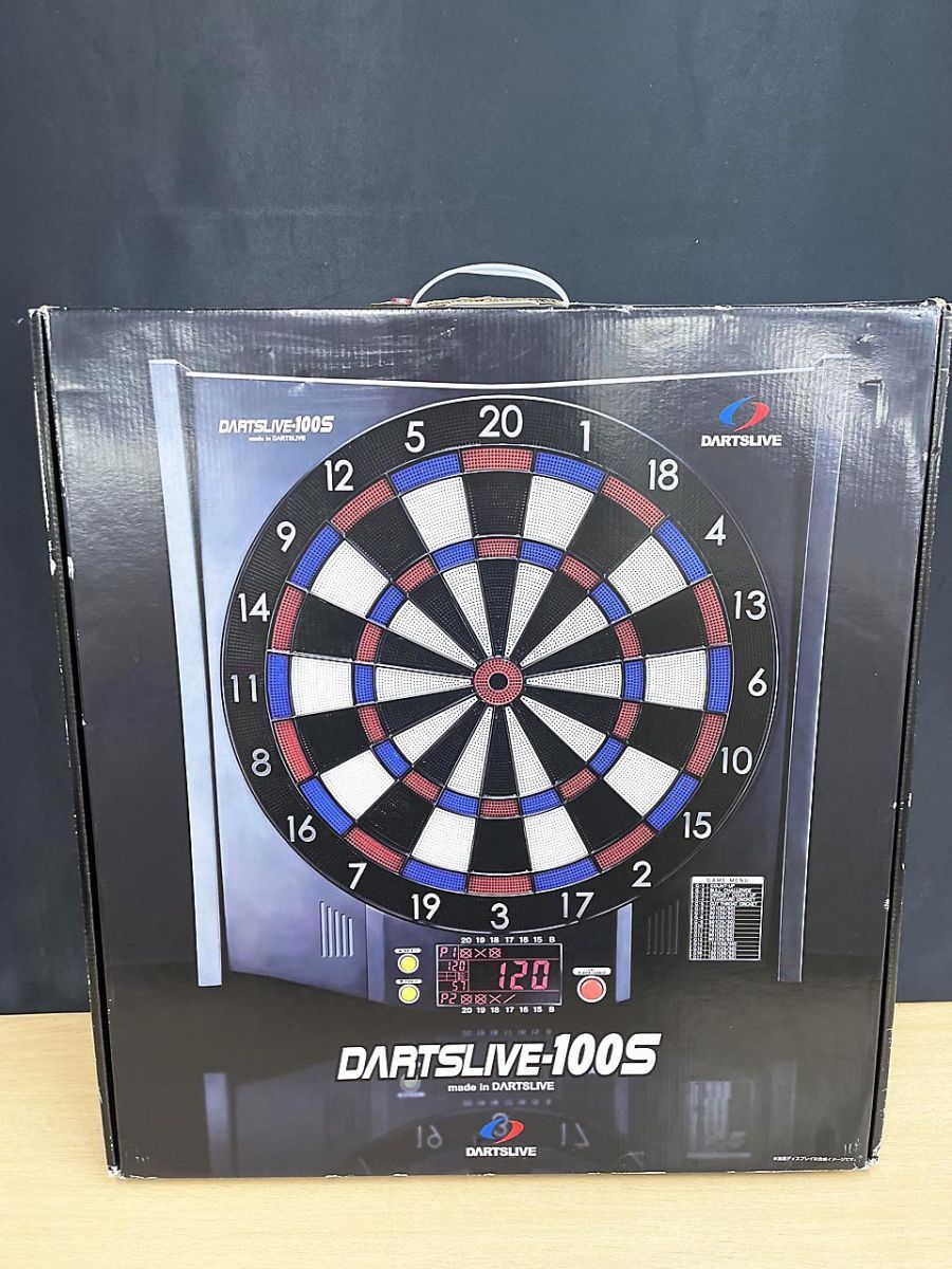 DARTSLIVE-100S家庭用ダーツボード　中古品 未使用・保管品】 DARTSLIVE ダーツライブ 家庭用ダーツボード 100S