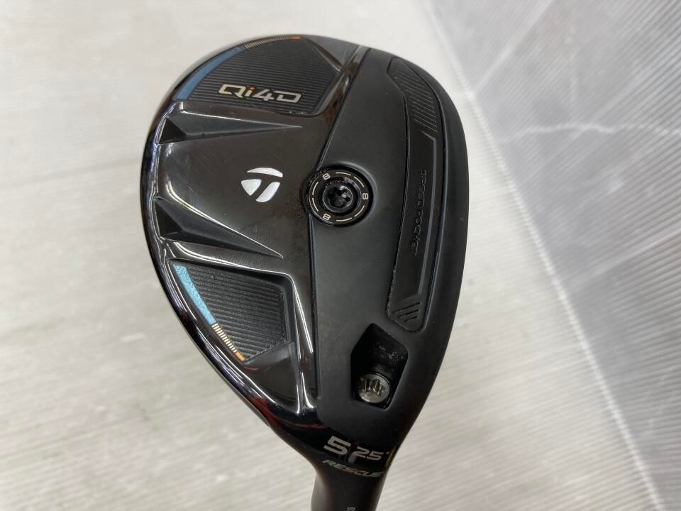 テーラーメイド　Qi4D　25度　REAX 75 (Qi4D)　Sフレックス　ユーティリティ　中古　ゴルフドゥ！大宮丸ヶ崎店【最短即日発送】
