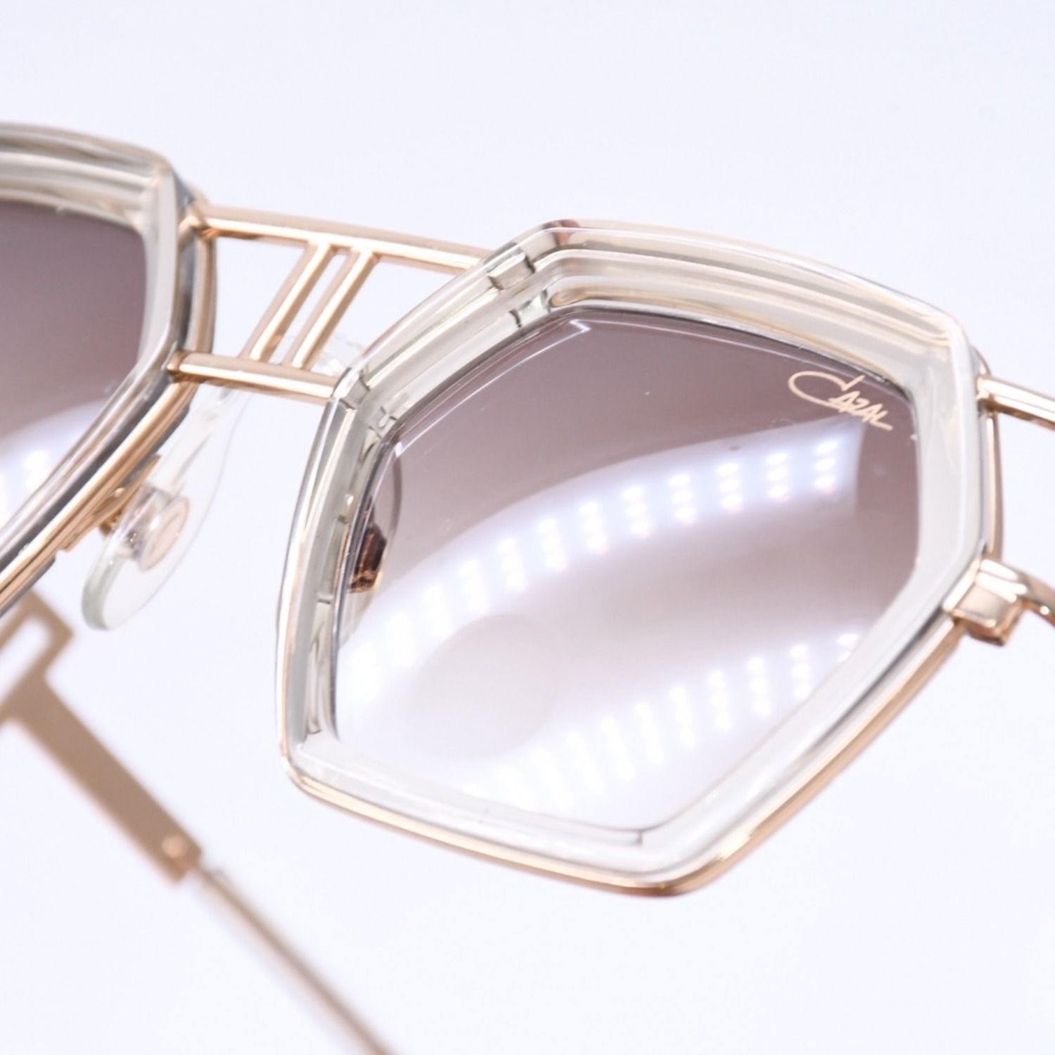 極美品 CAZAL カザール エイトオプティック サングラス MOD677 メタル