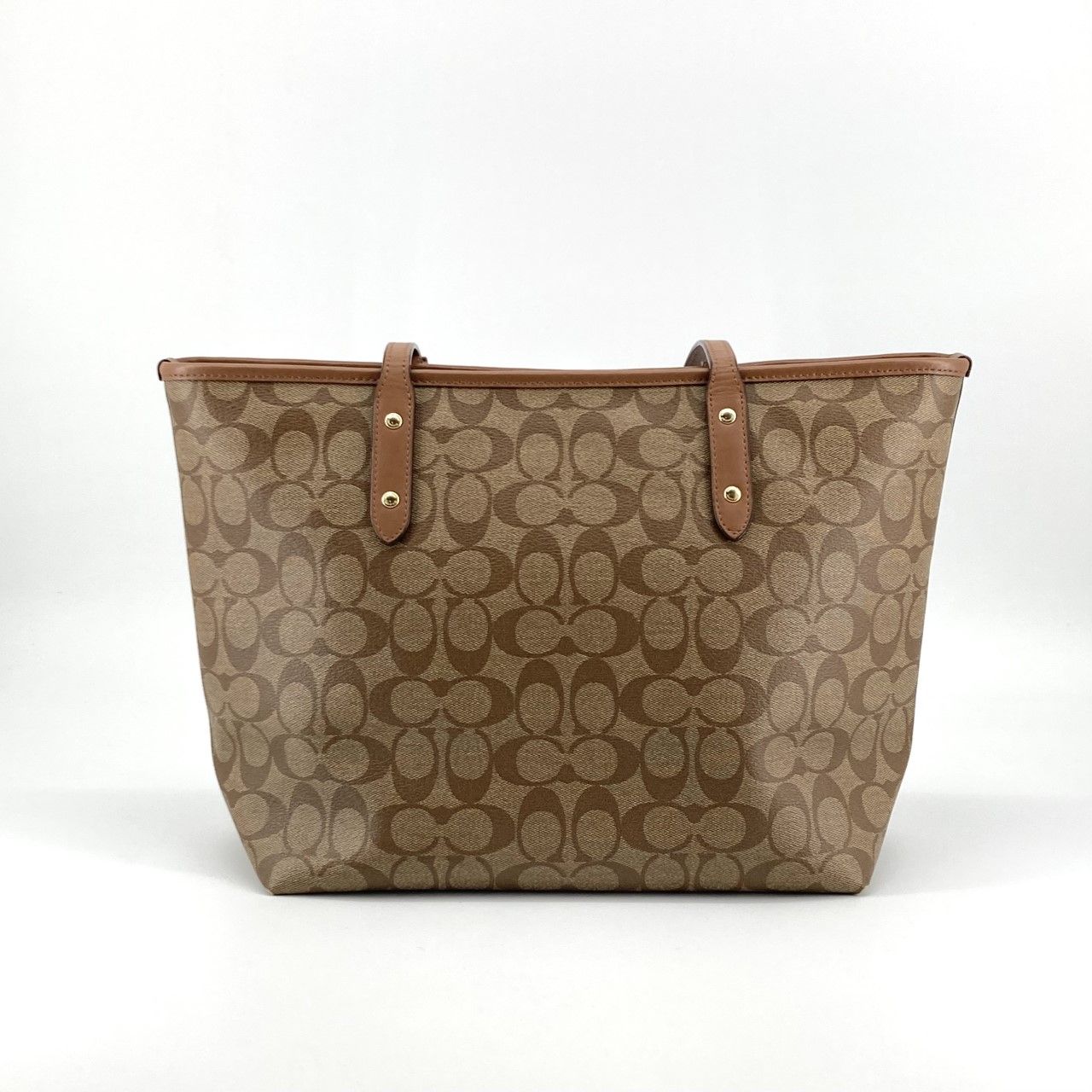 COACH（コーチ） シグネチャー シティ ジップ ラグジュアリー F58292