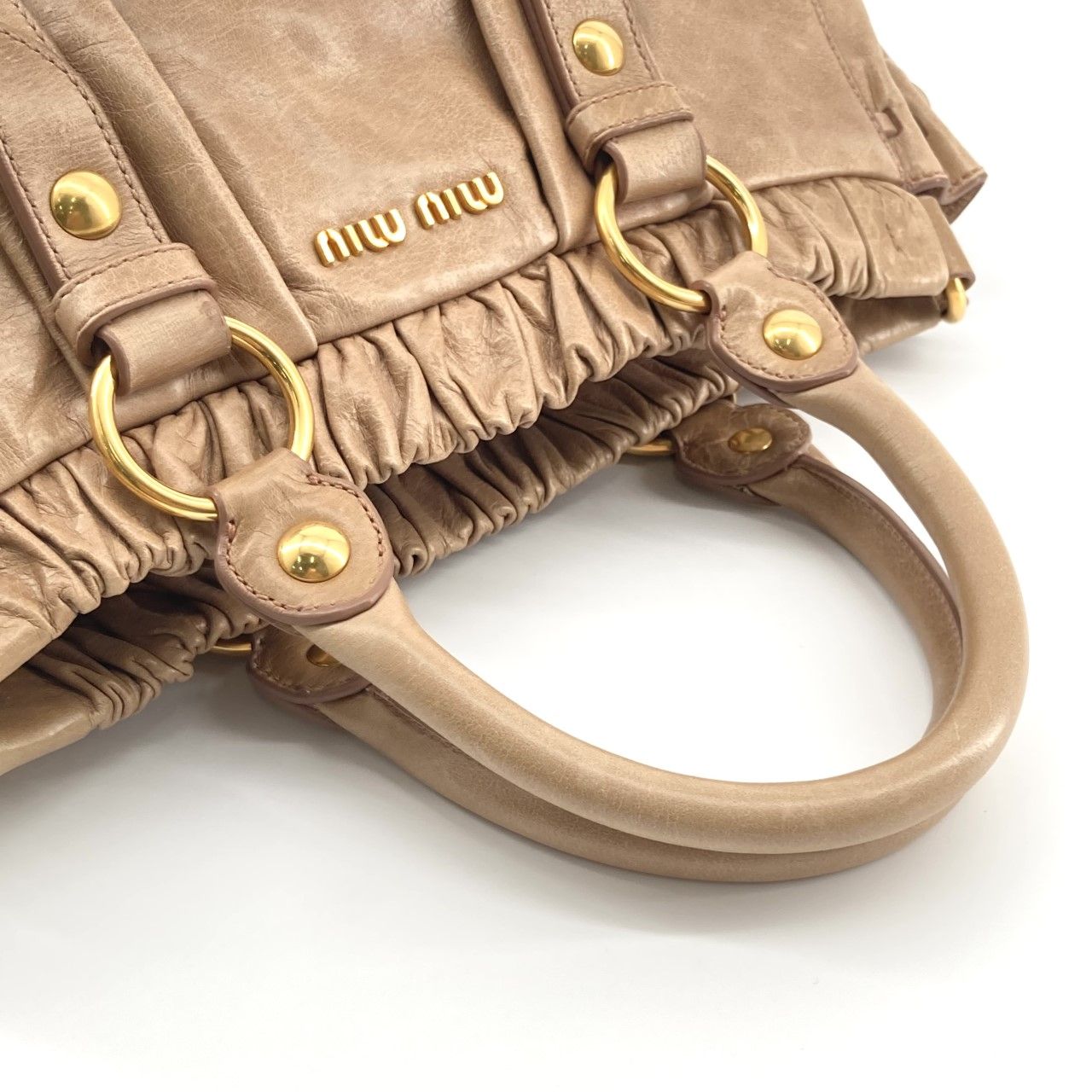 Miu Miu（ミュウ ミュウ） VITELLO LUX ヴィッテロ リュクス 2WAY