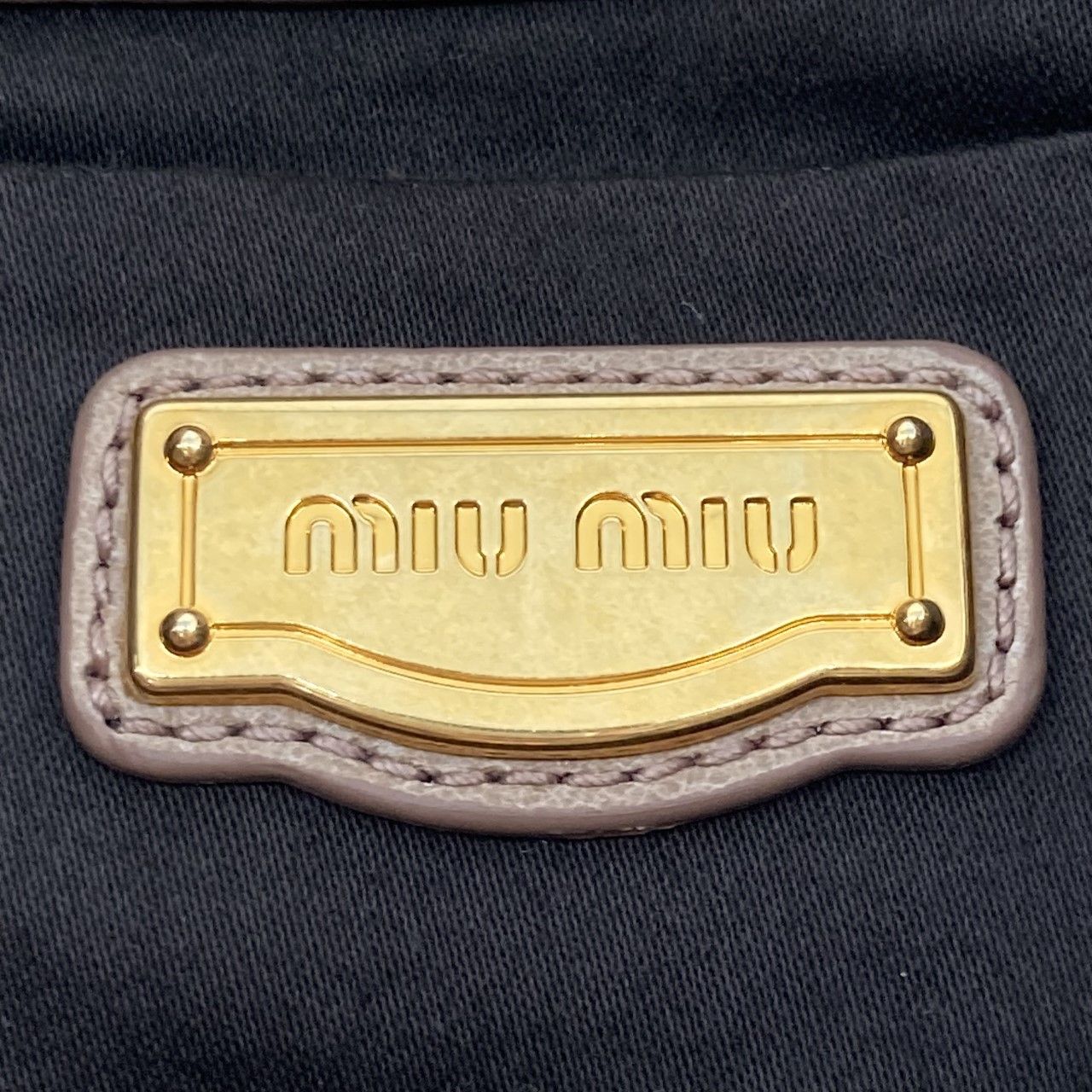 Miu Miu（ミュウ ミュウ） VITELLO LUX ヴィッテロ リュクス 2WAY