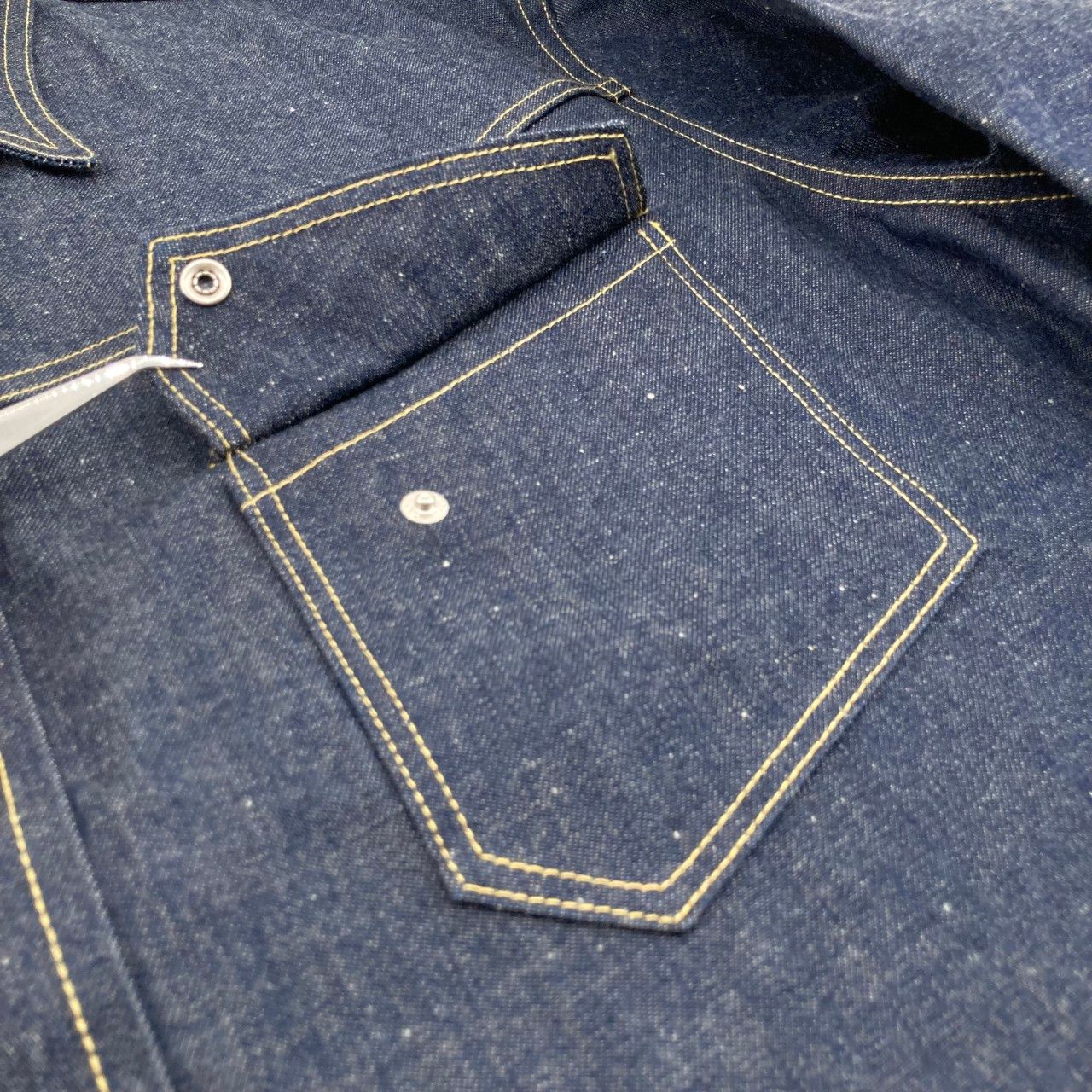 SAINT MICHAEL（セントマイケル） ×BerBerJin DENIM SHIRT/REGID/BLUE