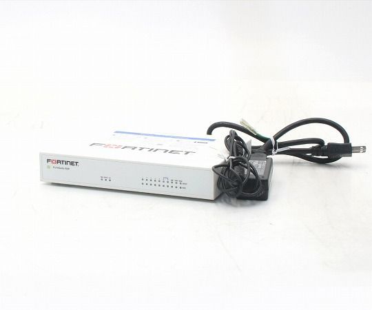 Fortinet FortiGate 60F OSが消えているためライセンス不明 難有 中古