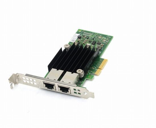 ◇DELL Intel X550-T2 2ポート10GbEカード DELL純正PowerEdgeサーバー用オプション PCIe3.0x4 中古