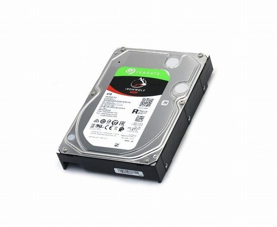 ◇Seagate IronWolf Pro ST8000NE001 3.5/8TB/RAID NAS用SATA HDD CDI 正常動作確認済 中古