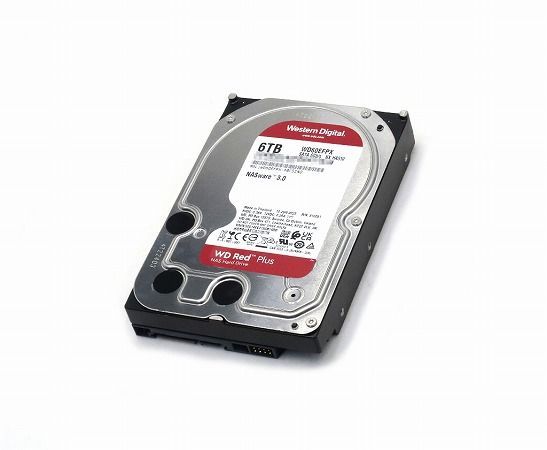 ◇Western Digital WD60EFPX 3.5/6TB/NAS用SATA HDD Crystal Disk Info 正常動作確認済 中古