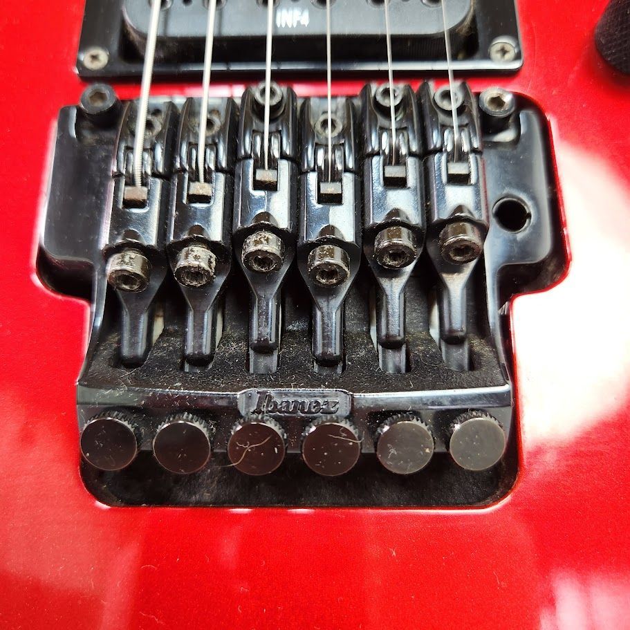 Ibanez アイバニーズ RG370DXSP RGシリーズ エレキギター 赤 現状品