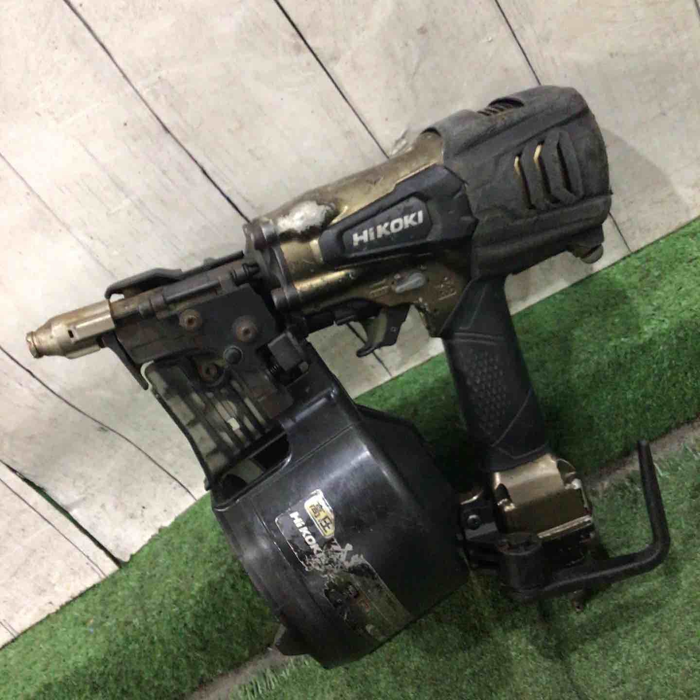 ★ハイコーキ(HIKOKI ※旧:日立工機) 高圧エア釘打ち機 NV75HRA(S) 動作確認済【川口店】
