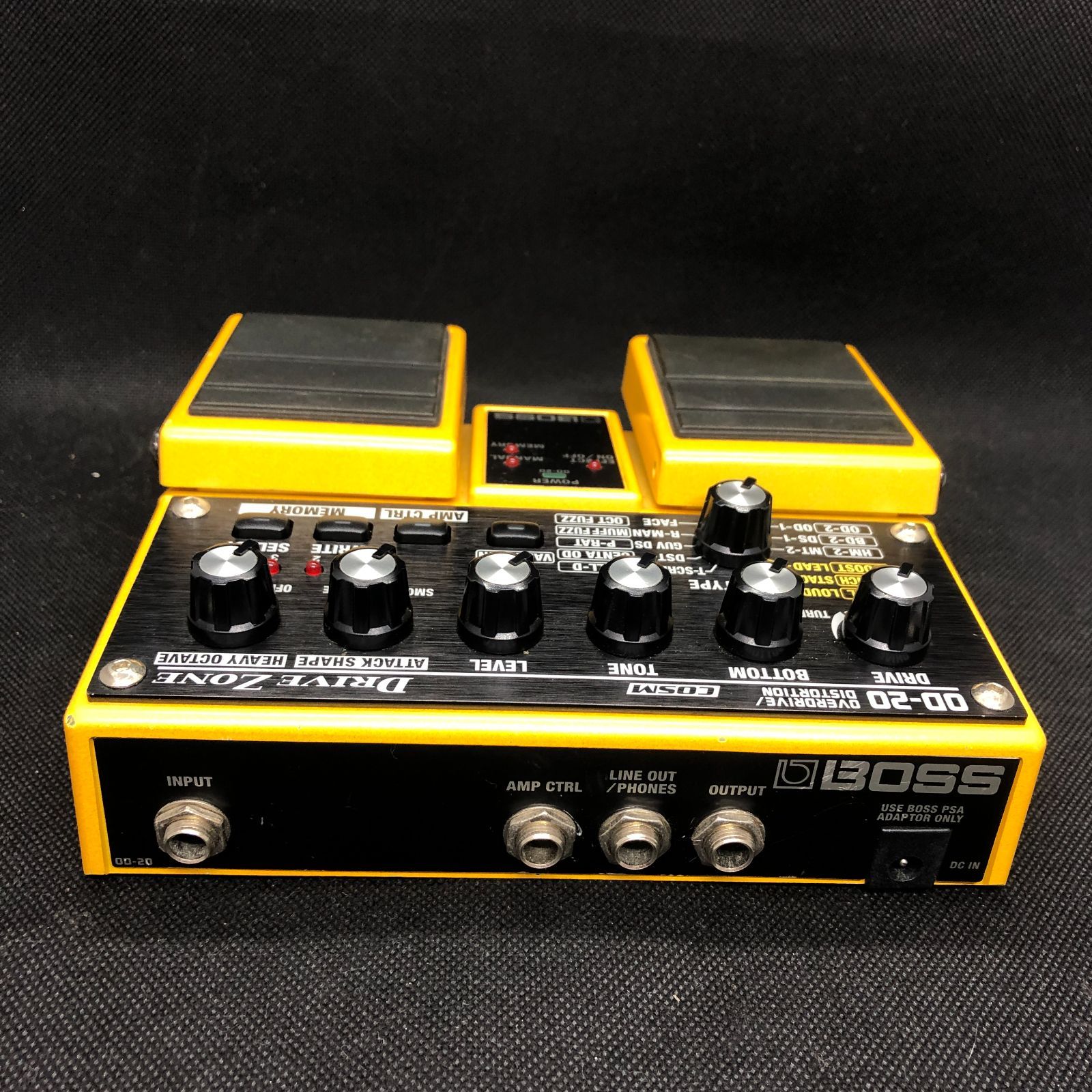 BOSS OD-20 OVERDRIVE/DISTORTION 2002年製 AA7JH55100K f146 - メルカリ