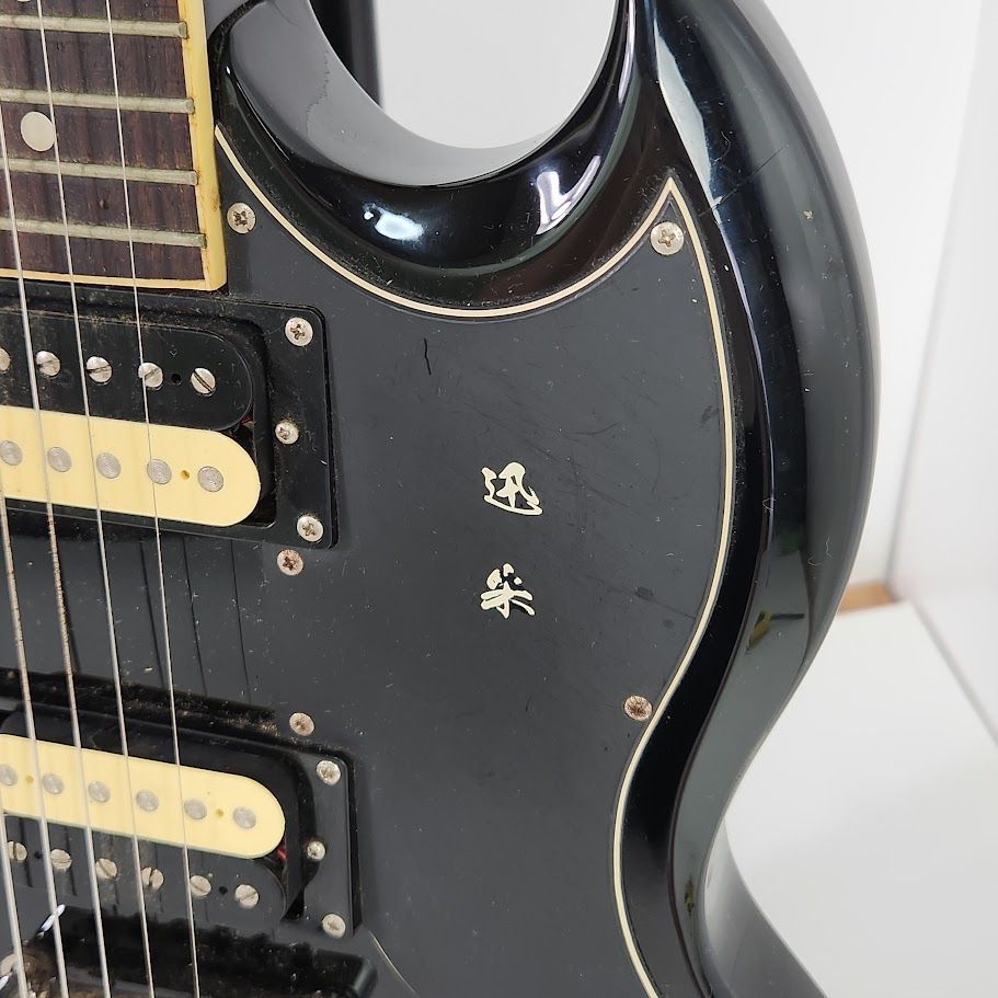Maestro by Gibson マエストロ SGタイプ エレキギター 黒 2ハム 本体