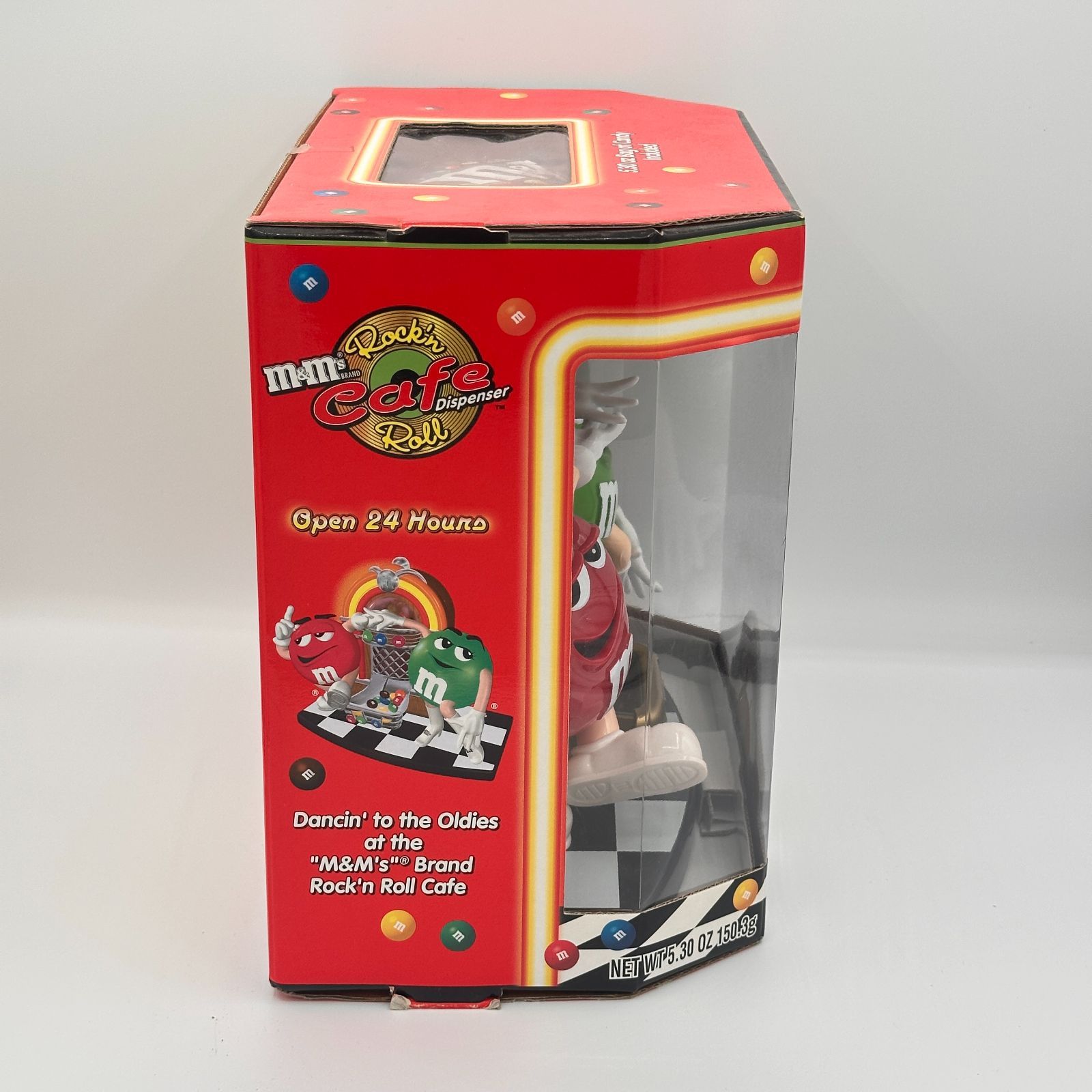 M&M'S エムアンドエムズ ジュークボックスディスペンサー箱付き レッド
