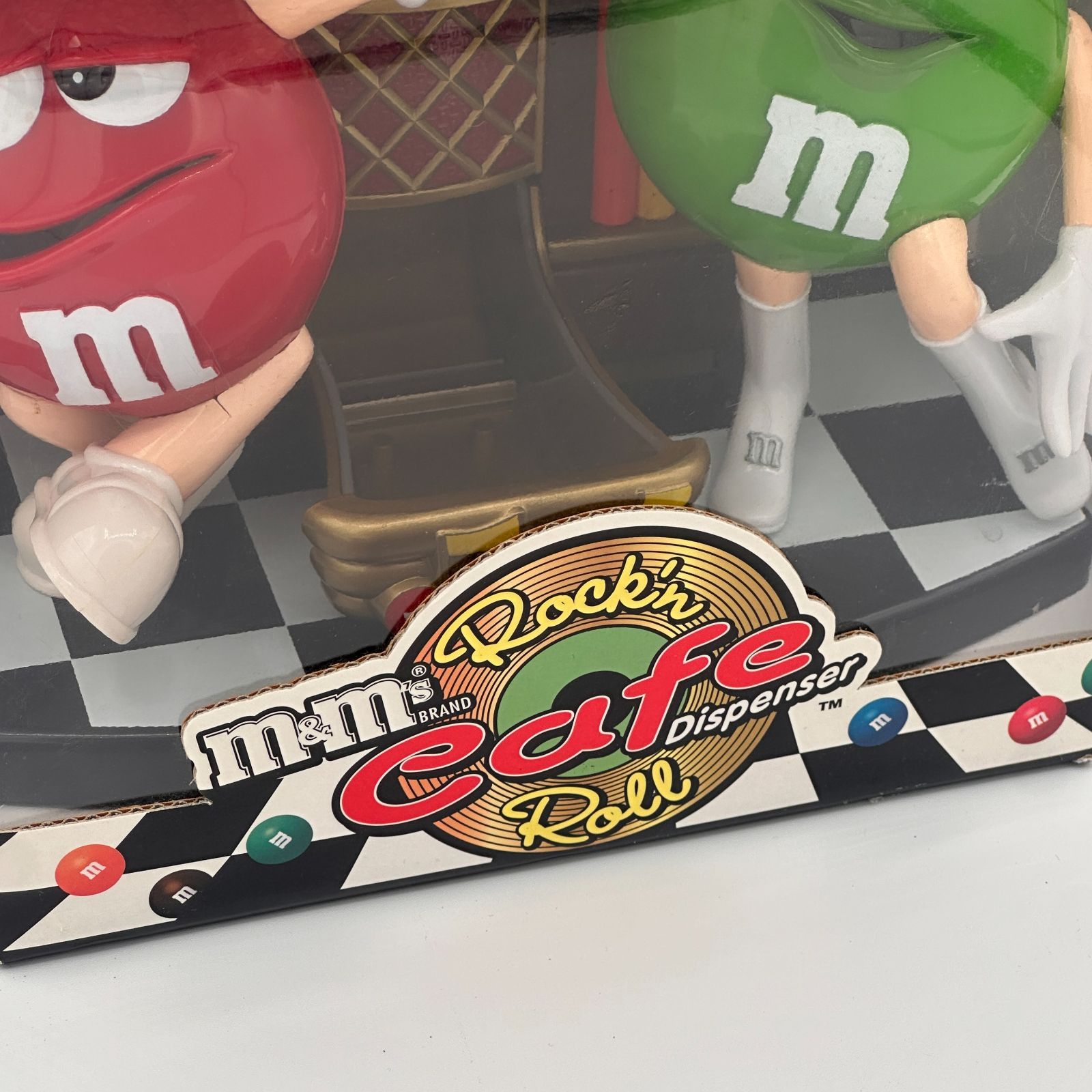 M&M'S エムアンドエムズ ジュークボックスディスペンサー箱付き レッド