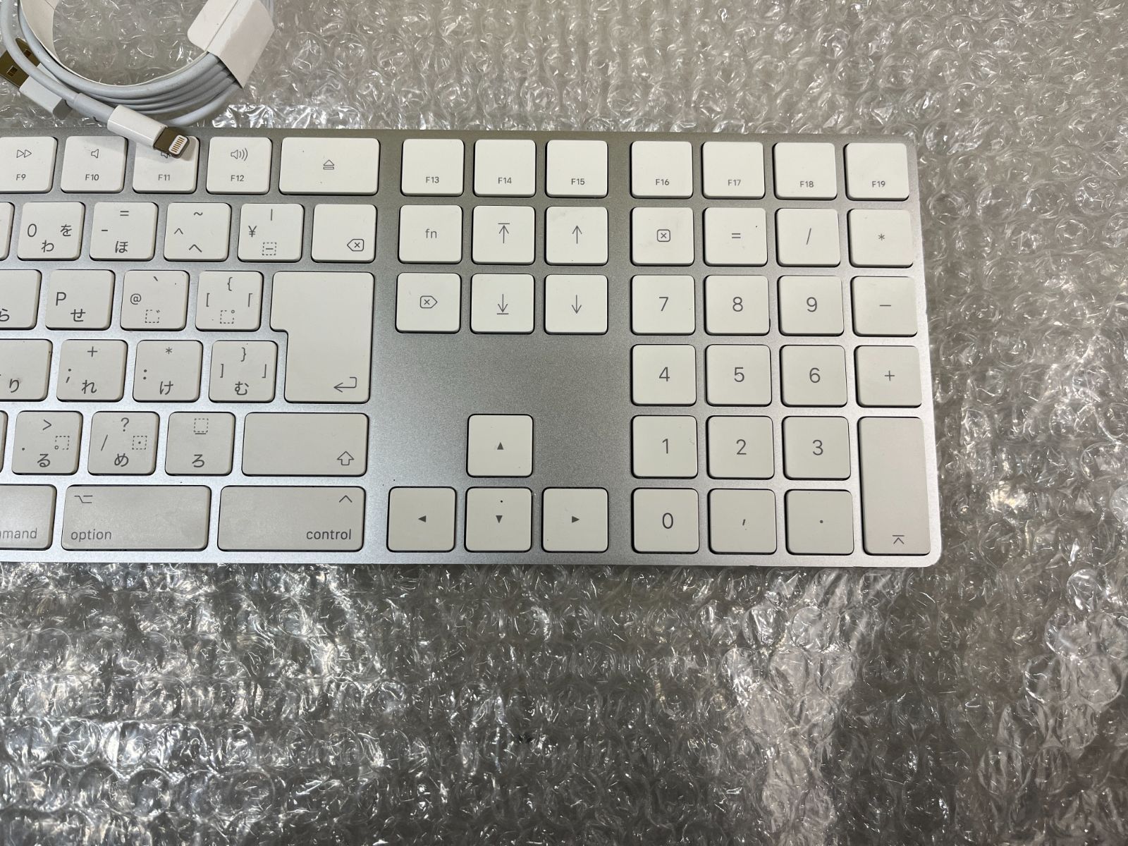 M*a様 美品 Apple MagicKeyboard A1843テンキー付スペ ◇Apple Magic Keyboard A1843 テンキー付き 日本語配列 動作確認済