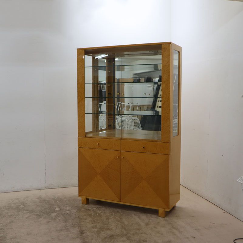 IDC大塚家具 最高級 バーズアイ メープル スプレンダー キュリオケース