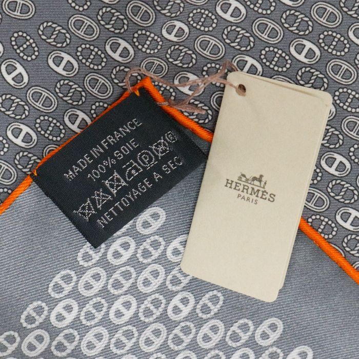 Sランク】 エルメス HERMES ポケットチーフ スカーフ POCHETTE TWILL