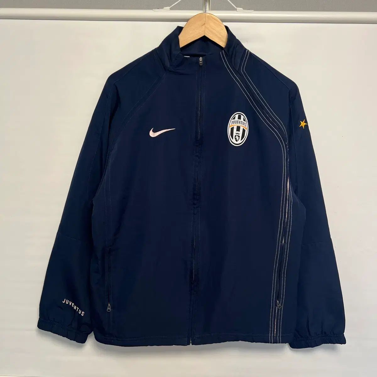 正規品/95 NIKE ユヴェントス 00s トレーナー ネイビー ウィンドブレーカー