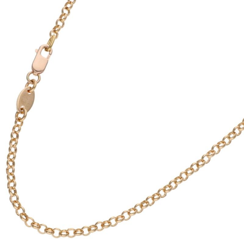 クロムハーツ 22K NECKCHAIN R20/ロールチェーン20inch ゴールド