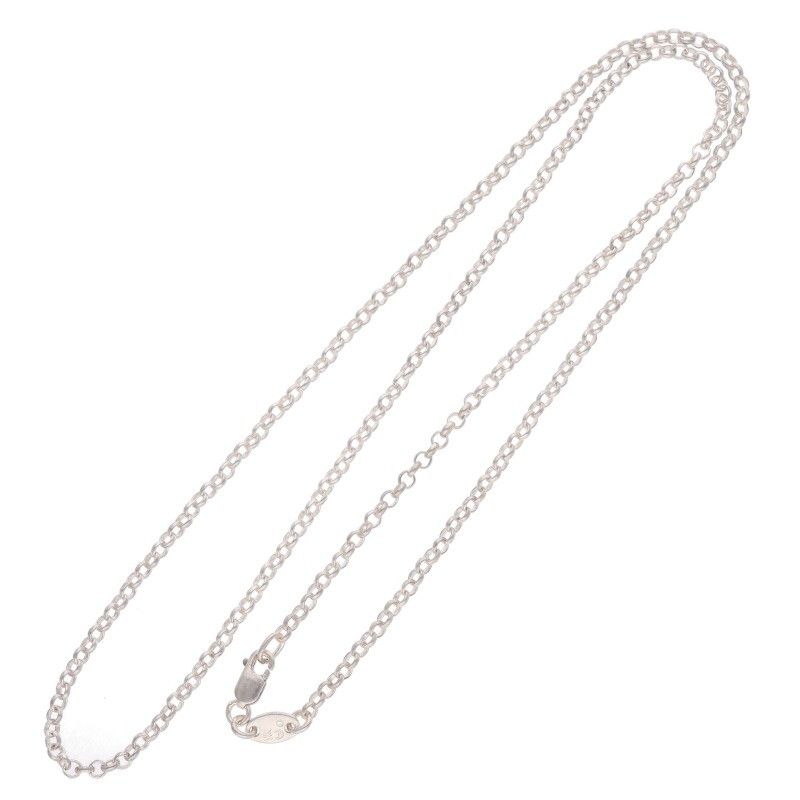 クロムハーツ NECKCHAIN R20/ロールチェーン20inch シルバーネックレス
