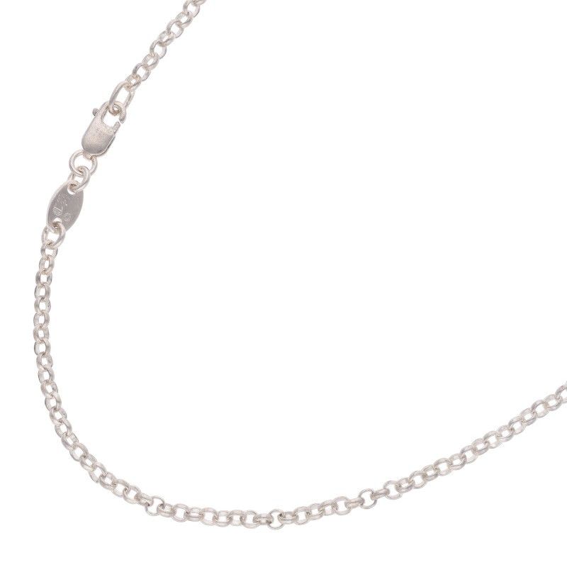 クロムハーツ NECKCHAIN R20/ロールチェーン20inch シルバーネックレス
