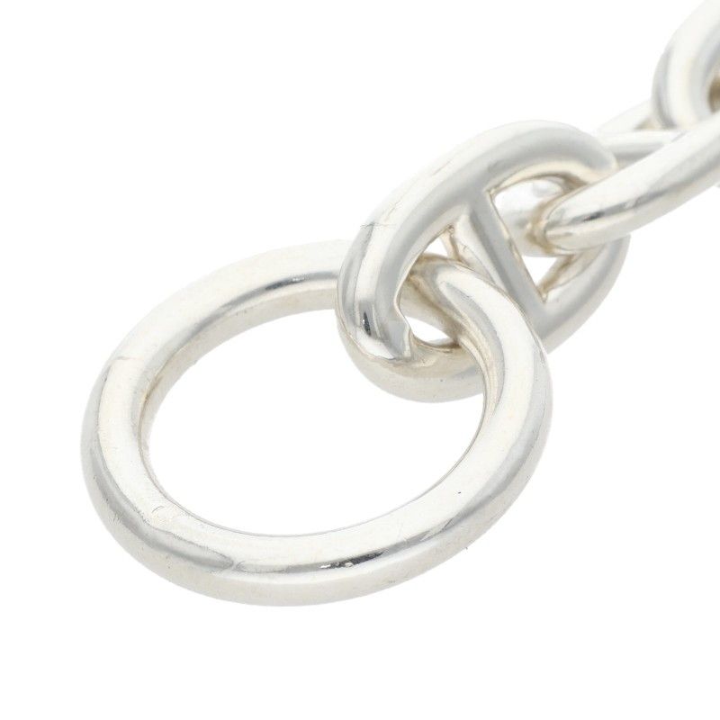 エルメス Chaine d'Ancre MM シェーヌダンクルMMシルバーブレスレット