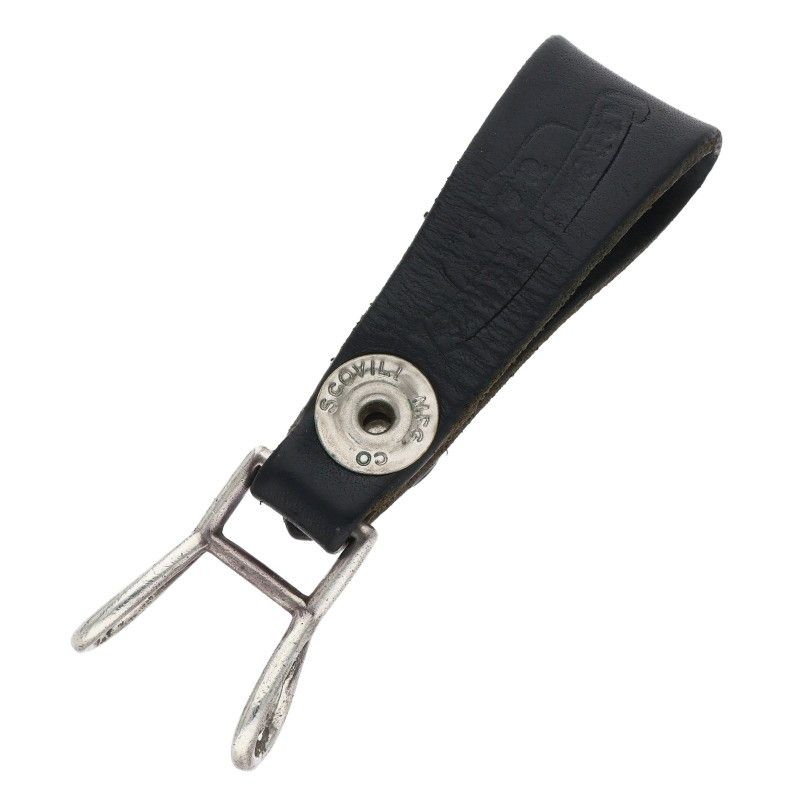 クロムハーツ BELT LOOP クロスボールボタンレザーベルトループ メンズ