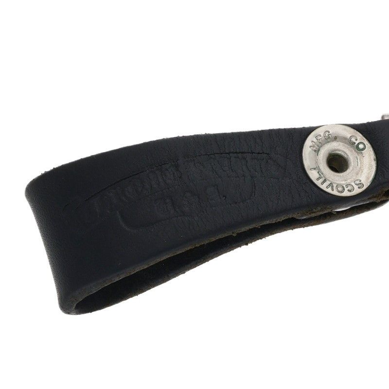レア クロムハーツ BELT LOOP クロウ ボール ボタン レザー クロムハーツ BELT LOOP クロスボールボタンレザーベルトループ メンズ